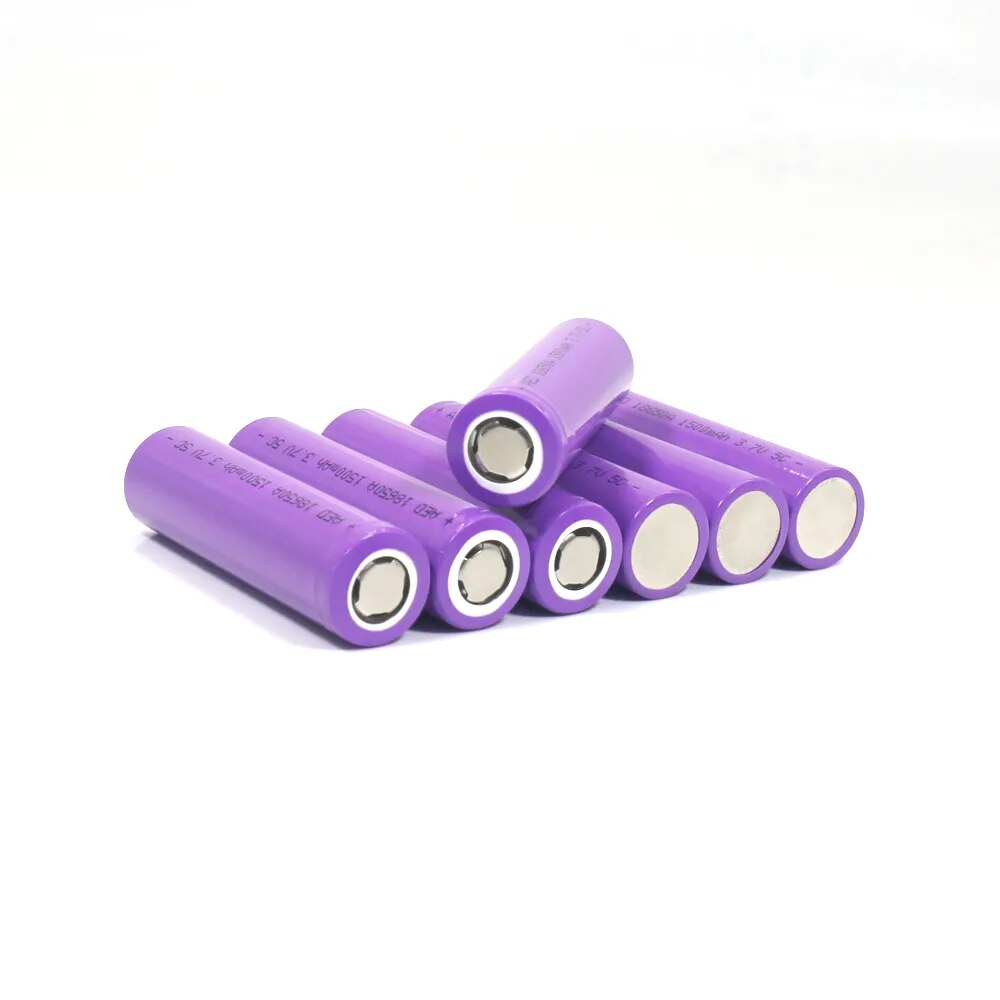 AERDU 18650 Rechargeable Lithium Battery 3.7V 1500mAh 5C 4.2V For Flashlight Battery Pack Replace electric Tool Device B