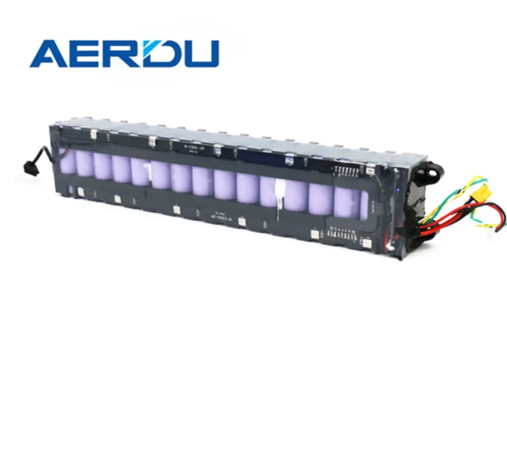AERDU 36V 42V Electric Scooter Battery 6Ah 7.8Ah 9.6Ah 10.5Ah 18650 Lithium Battery Pack For Bicycle Bike With BMS 15A MH1 35E