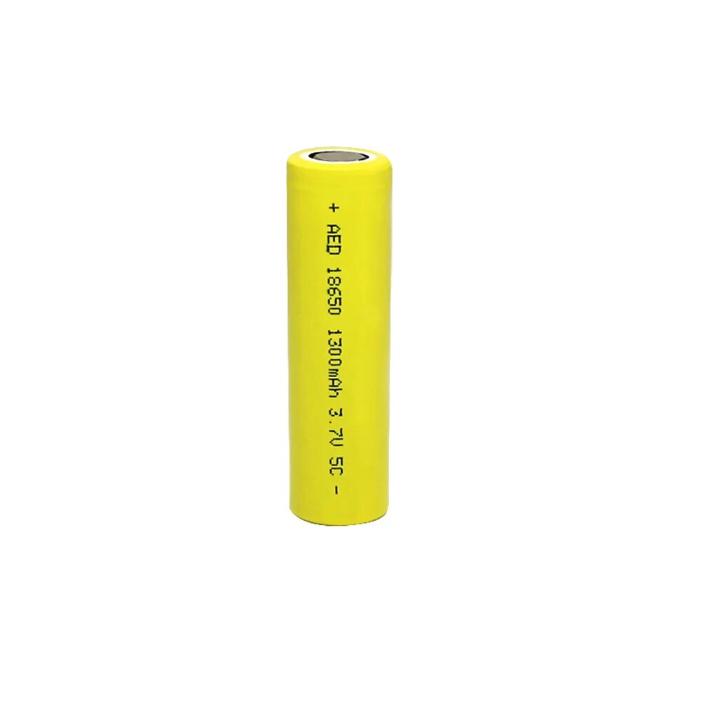 AERDU 18650 Rechargeable Lithium Battery 3.7V 1300mAh 5C 4.2V Brand New For Power Tool Equipment Battery Replacement BatteryPack