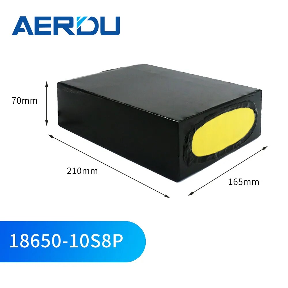 AERDU 36V 42V 20.8Ah748.8Wh 18650Lithium Battery Pack for Electroc Bicyle Ebike Scoote heelchair Tricycle Golf Cart With 30A BMS
