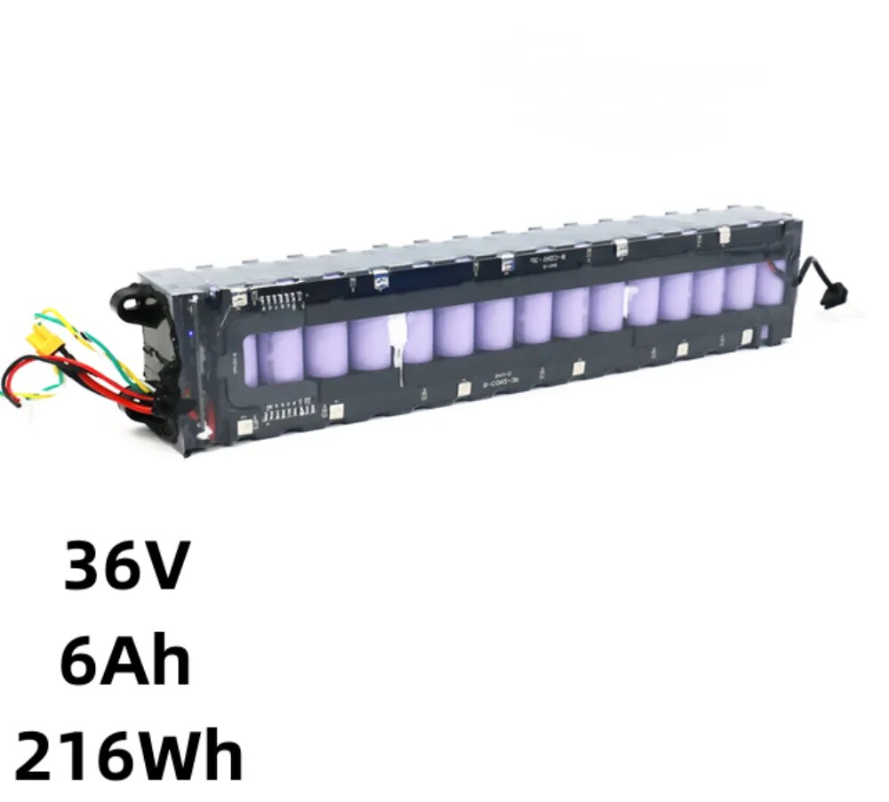 AERDU 36V 42V Electric Scooter Battery 6Ah 7.8Ah 9.6Ah 10.5Ah 18650 Lithium Battery Pack For Bicycle Bike With BMS 15A MH1 35E