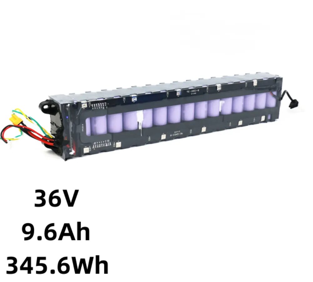 AERDU 36V 42V Electric Scooter Battery 6Ah 7.8Ah 9.6Ah 10.5Ah 18650 Lithium Battery Pack For Bicycle Bike With BMS 15A MH1 35E