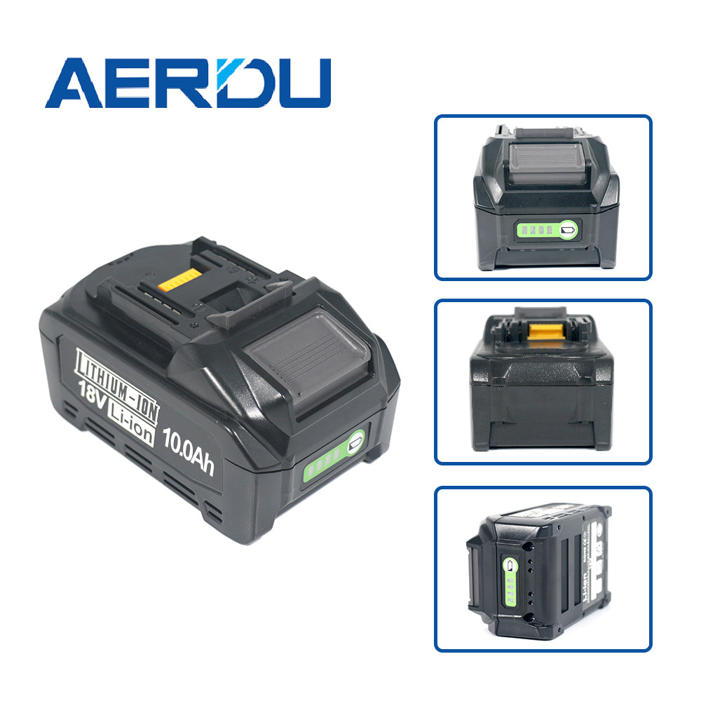 For Makita 21700 18V litium-ion 10,0Ah batteri