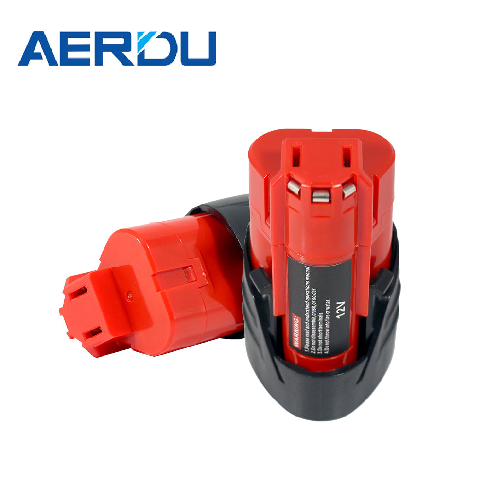 For Milwaukee M12 12V 1,5Ah kompaktbatteri 48-11-2401