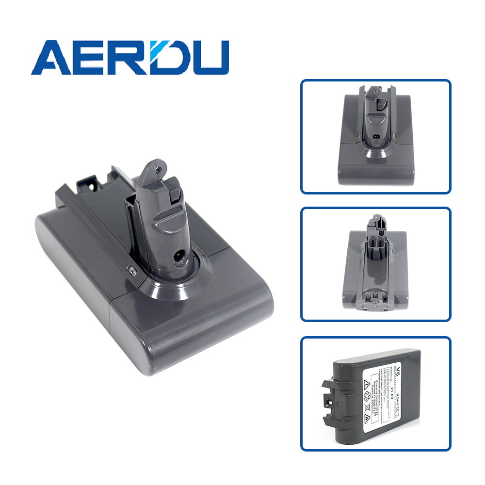 21,6V BATTERI Erstatning for Dyson V6 Animal DC58 DC59 V6 Trigger-støvsuger.