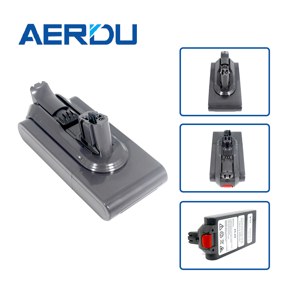 V1102 Battery Replacement for Dyson V11 Complete Extra, Dyson V11 Absolute Extra, Dyson V11 Fluffy Extra, Dyson V11 Animal, Dyson V11 Torque Size Cordless Vacuum
