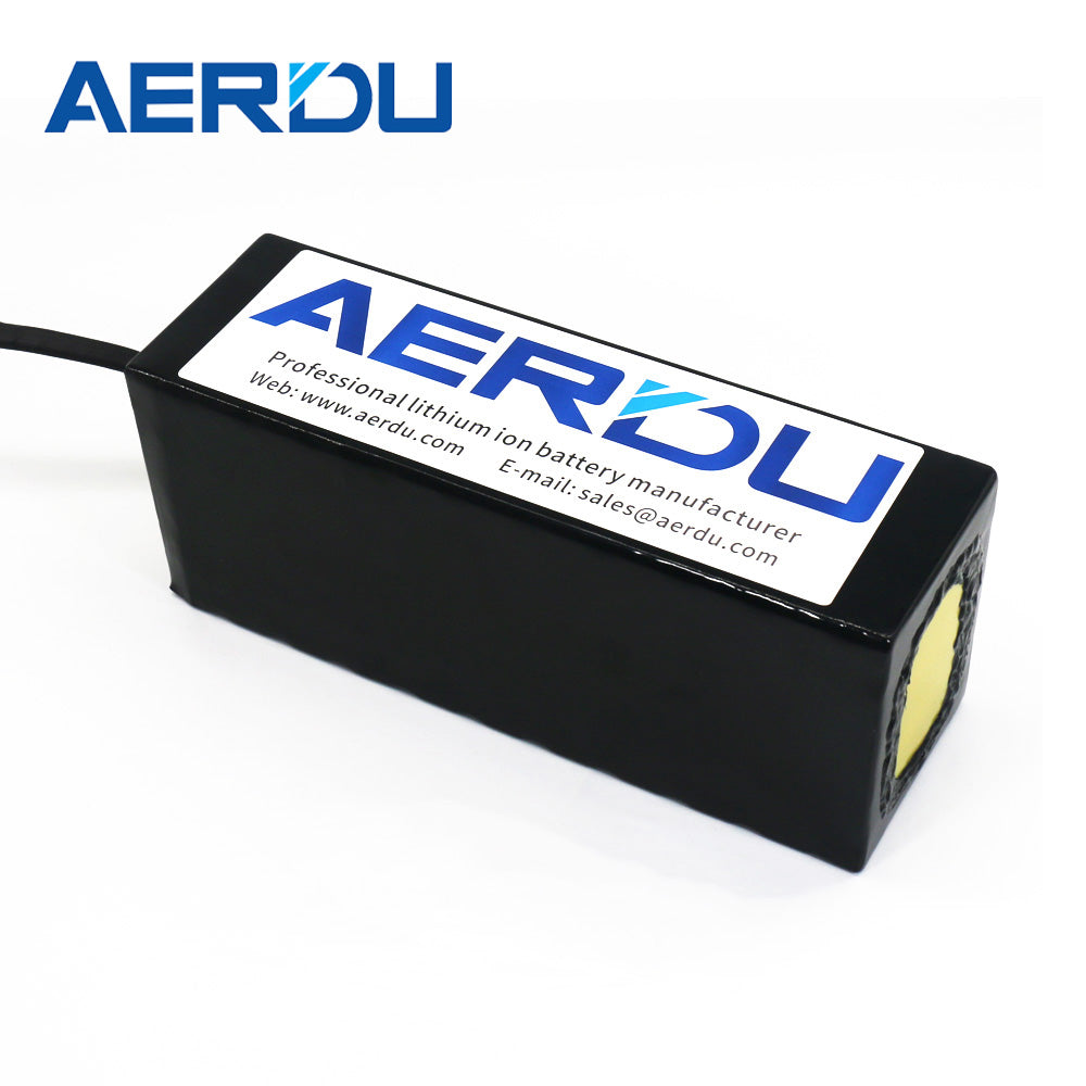 21700 36V batteri 25000mAh 10S5P for elsykkel og elektrisk scooter (XT60 plastbrakett)
