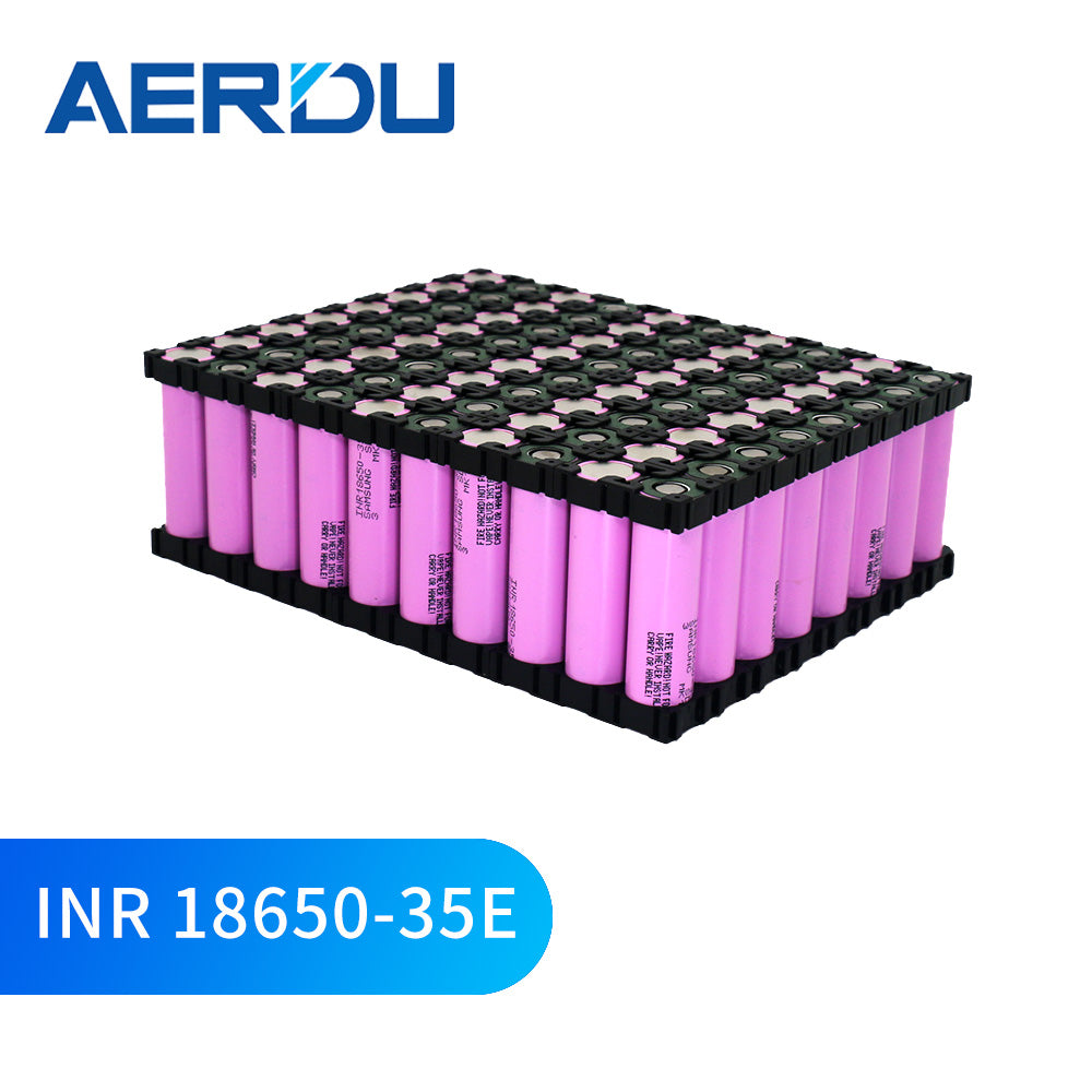 36V batteri 10S8P innebygd 30A BMS elsykkel elektrisk sykkelmotorscooter (XT60 plastbrakett)