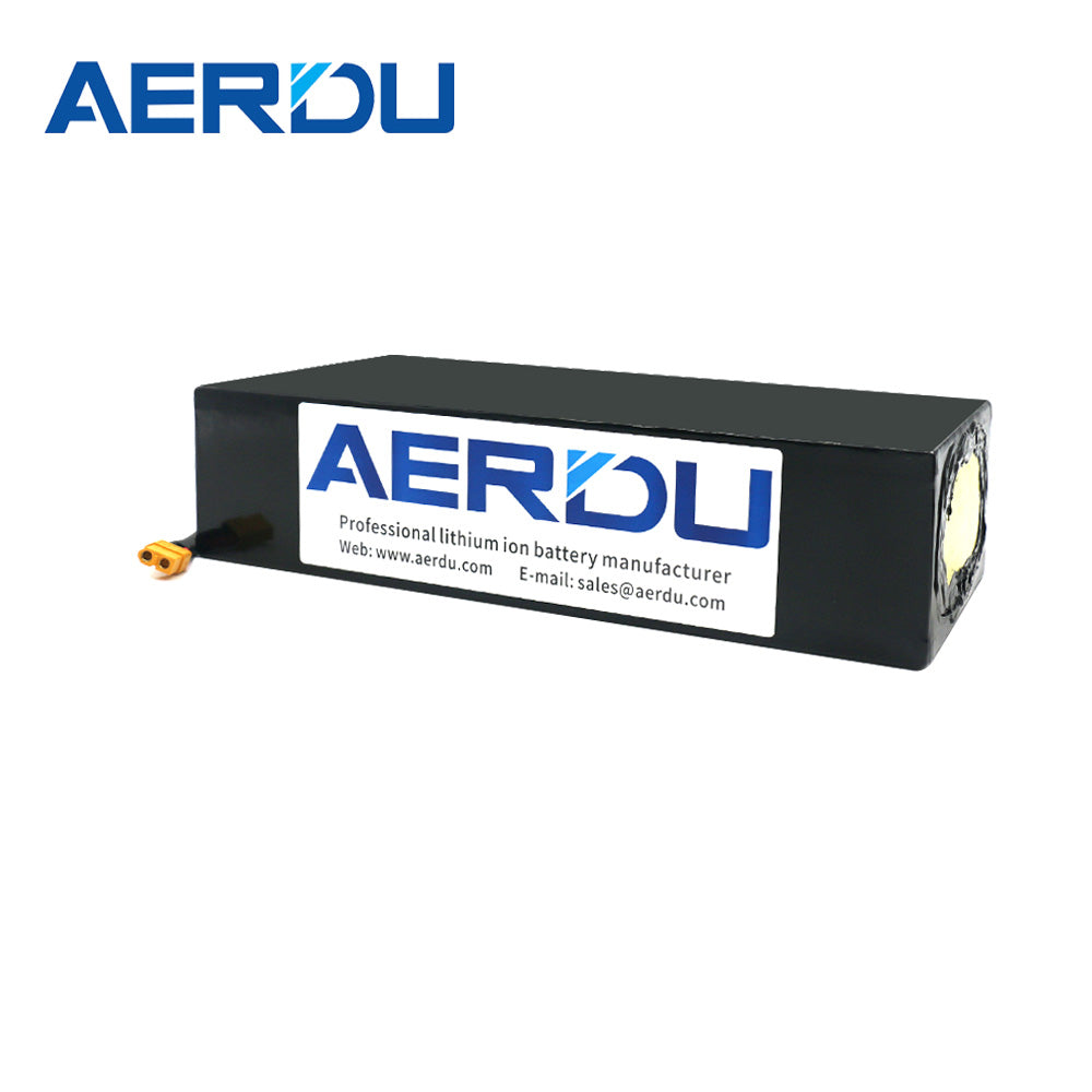 21700 Samsung 48V batteri 30000mAh 13S6P innebygd 30A BMS elsykkelmotor (XT60 plastbrakett)