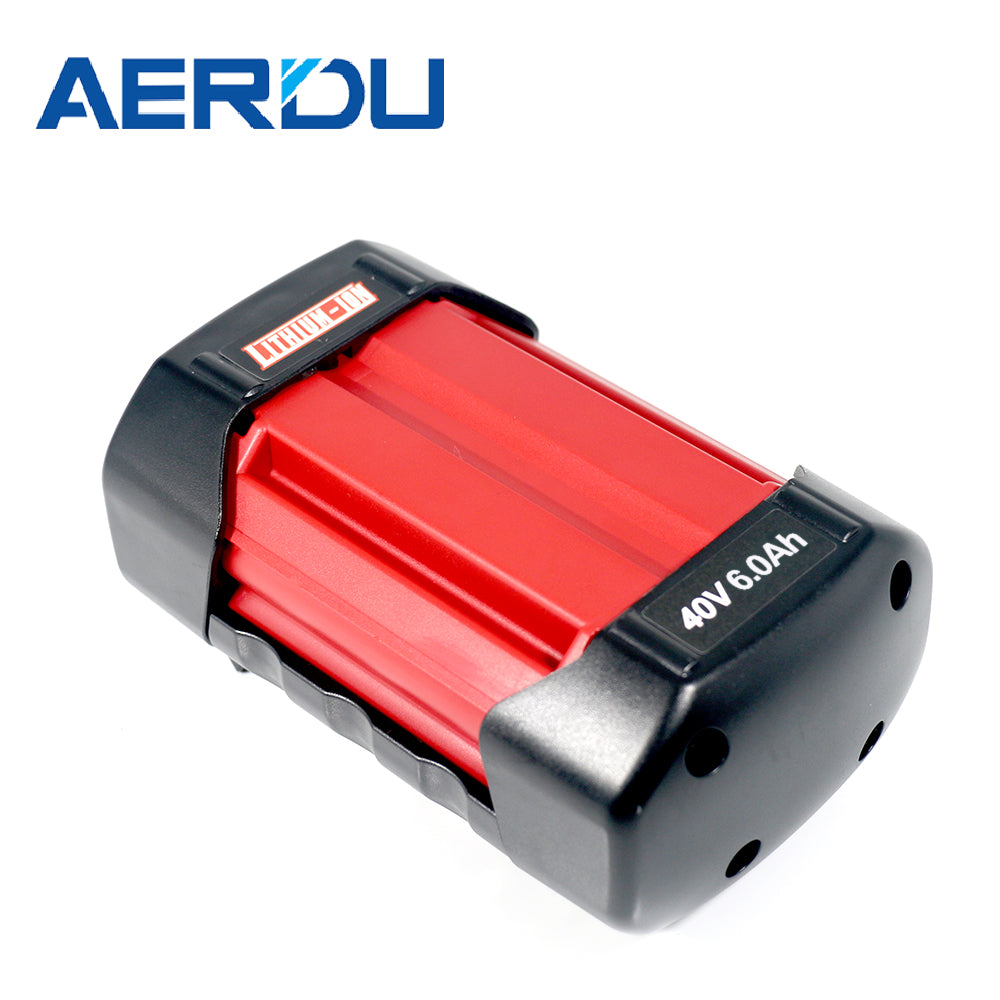 Batteri til hageredskaper - Li-ion, 36V, 6000mAh, ultrahøy kapasitet - erstatning for Bosch 1600A0022N batteri