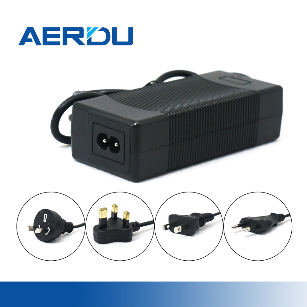 12.6V 3A Power Adapter Charger 5.5mm DC for Li-ion Lithium Battery EU/US/AU/UK 100-240V,Charging Accessory,Lithium Battery Charger