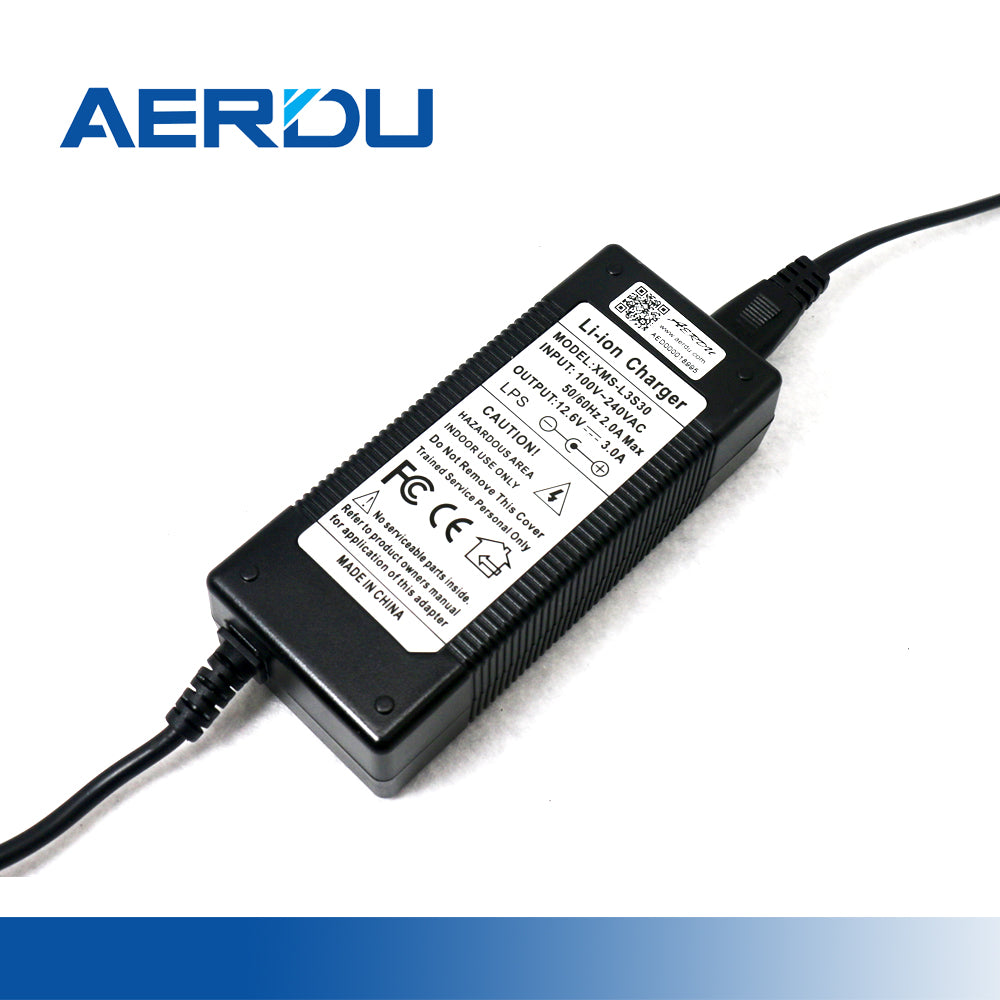 12.6V 3A Power Adapter Charger 5.5mm DC for Li-ion Lithium Battery EU/US/AU/UK 100-240V,Charging Accessory,Lithium Battery Charger