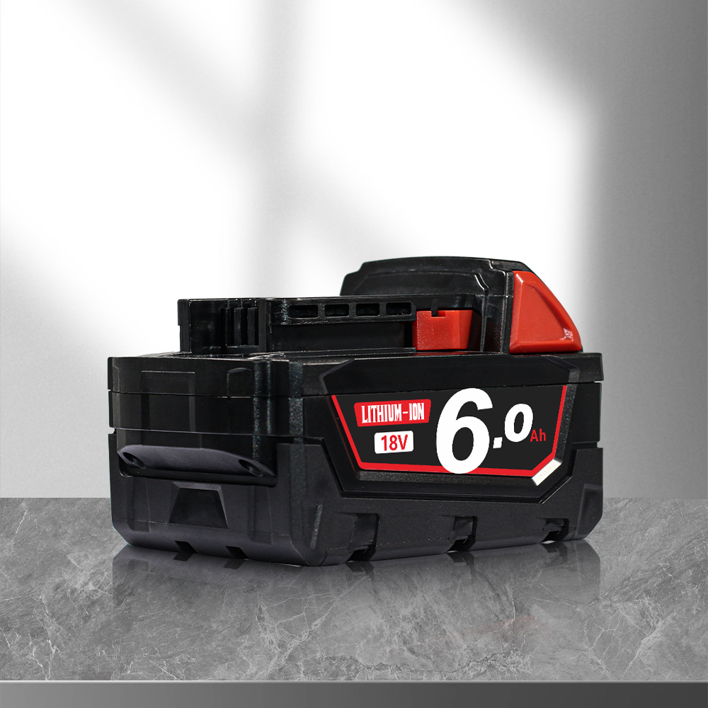 For Milwaukee 18V 6.0A Battery – Max Power for M18 Concrete Drills/Hedge Trimmers