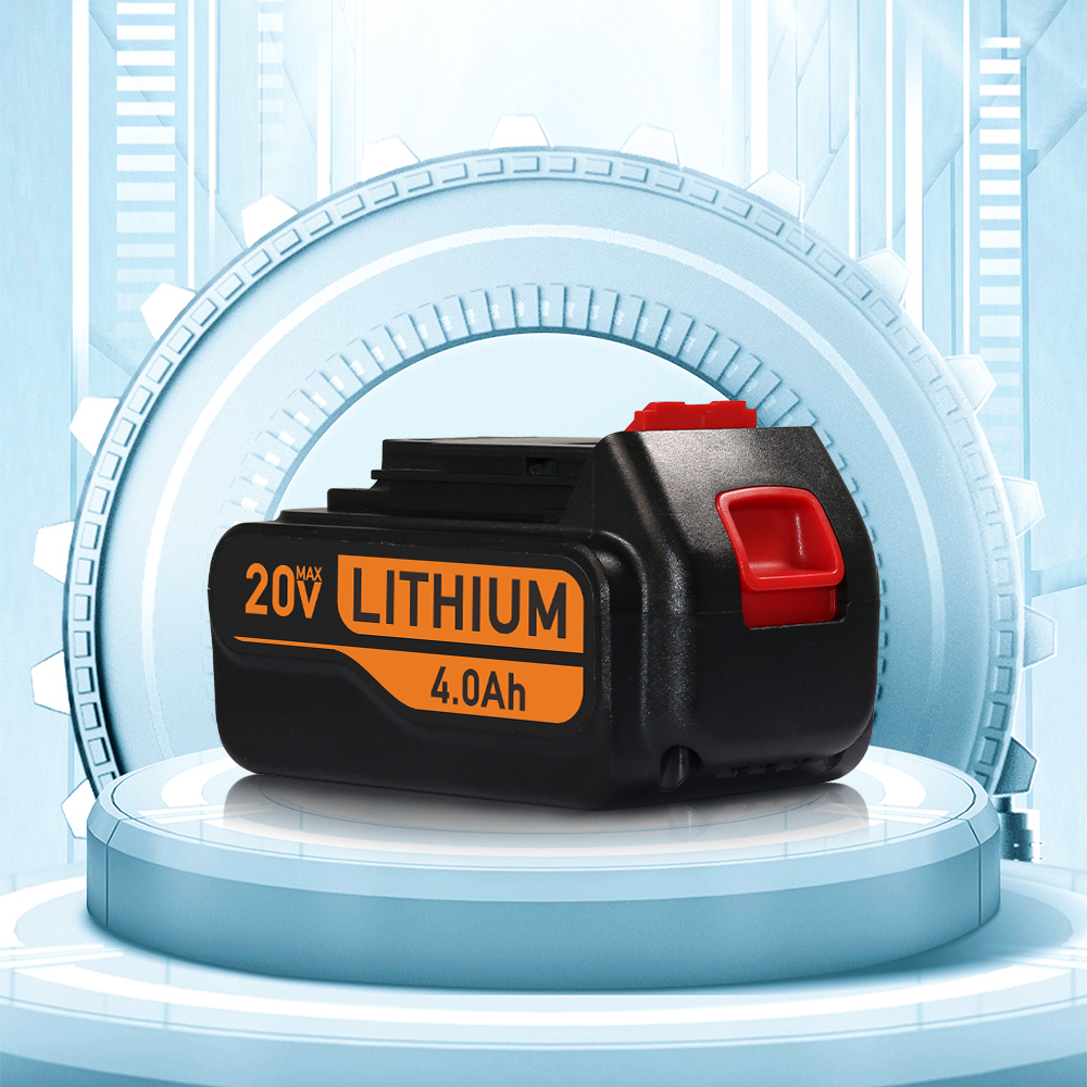 For Black&Decker 20V 4.0Ah Lithium Battery – Compatible with LB2X4020 Drills/Impact Drivers
