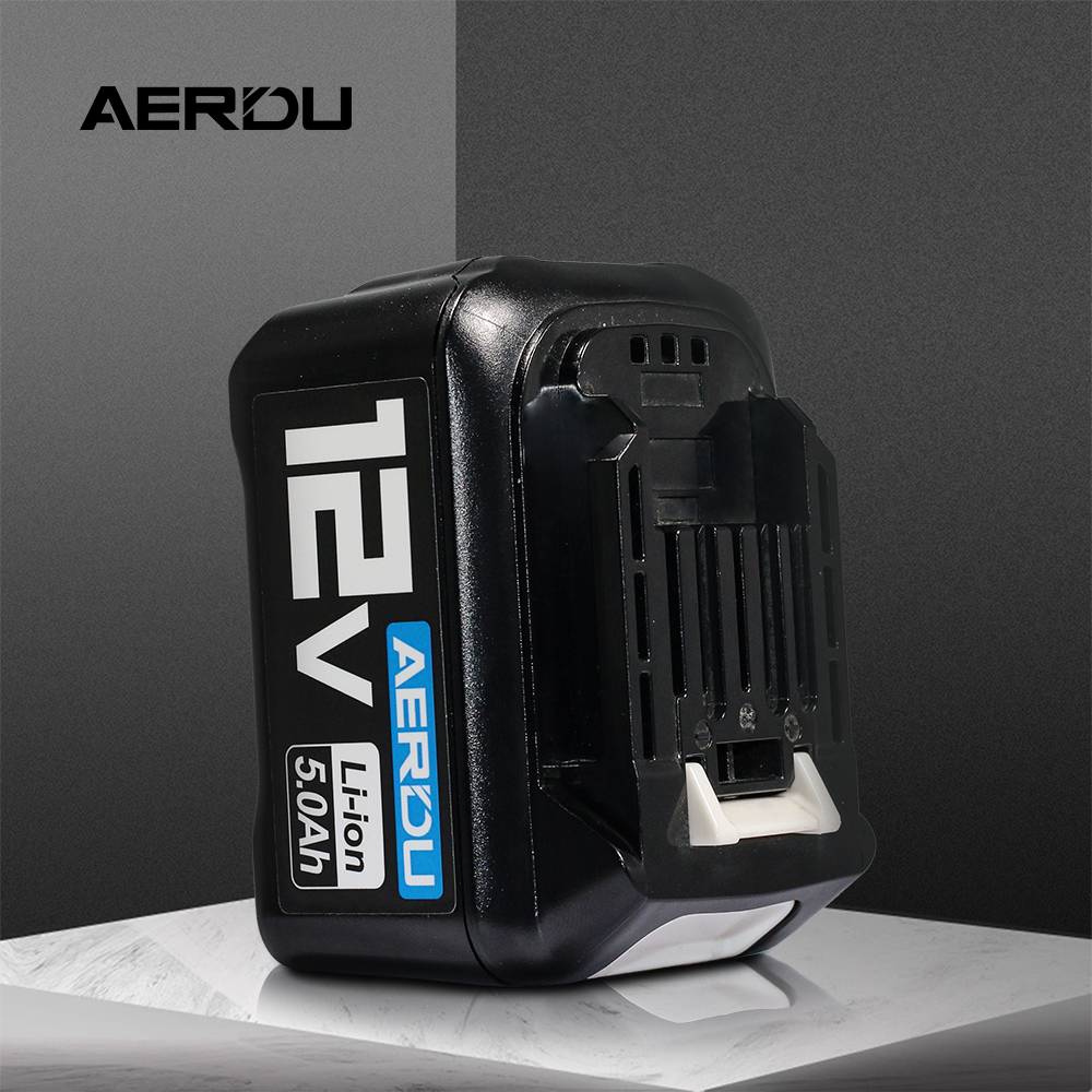 Power Tools Battery - Li-Ion, 12V, 5000 mAh, Ultra High Capacity Battery - Replacement for Makita BL1021B Battery