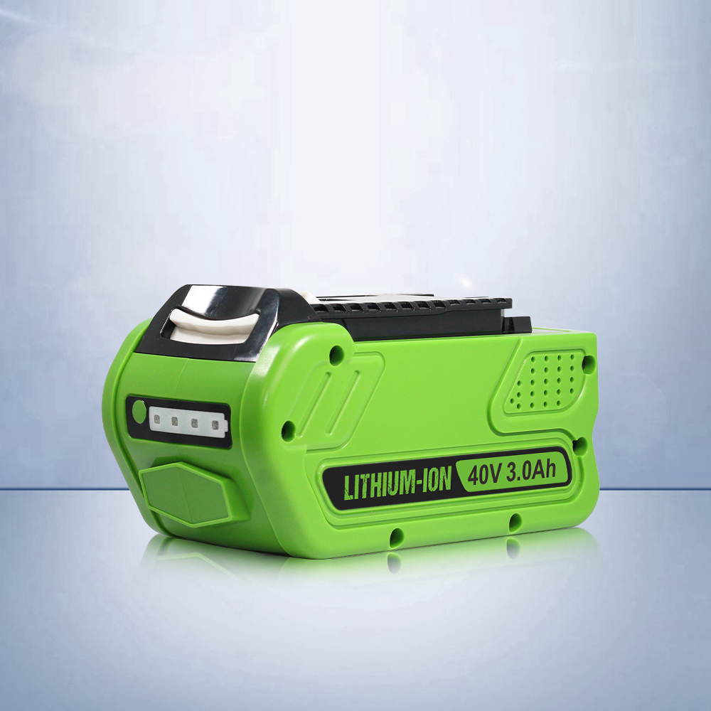 For GreenWorks 40V 20-Cell 3.0A Battery – Compatible with G-MAX Drills/Grass Trimmers