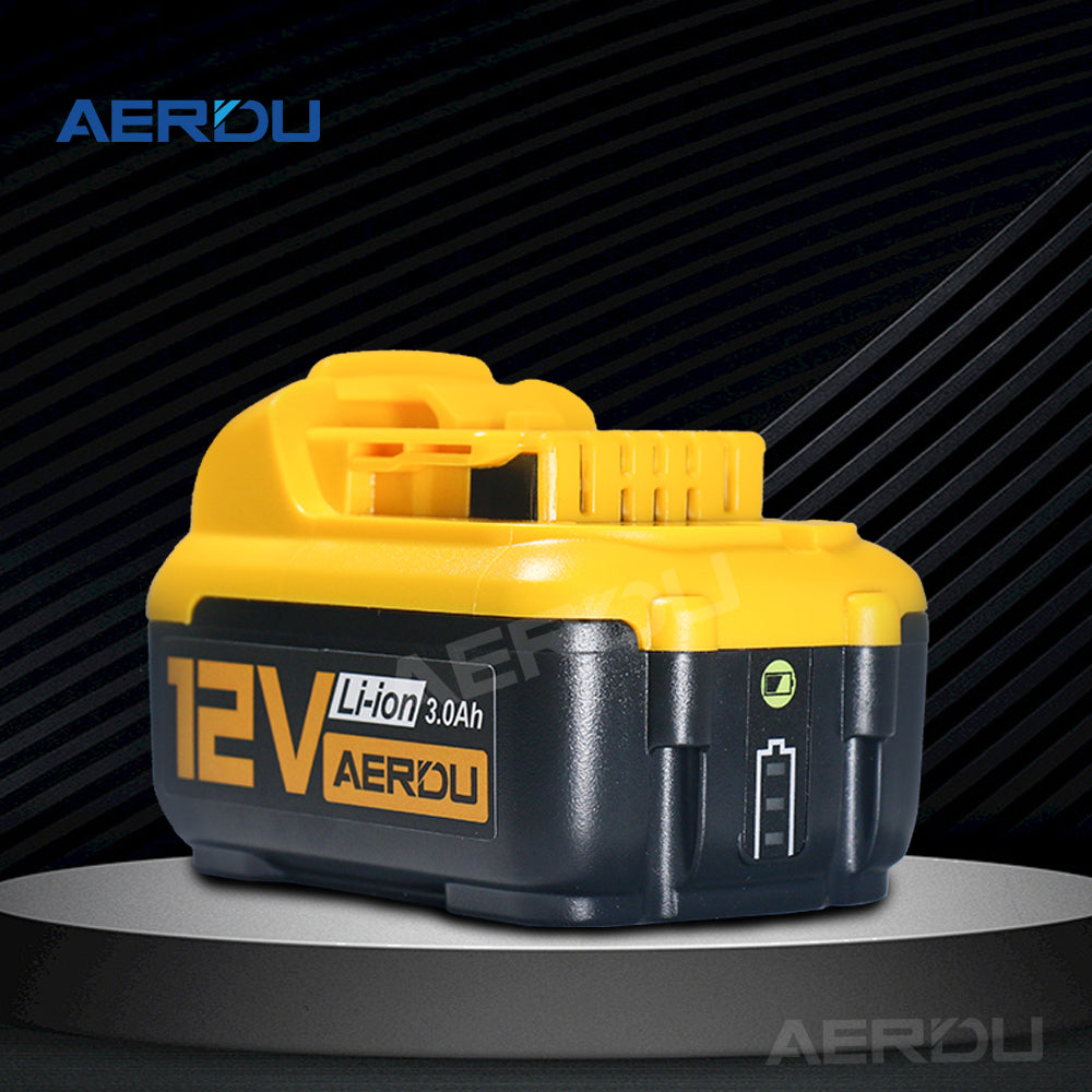 For Dewalt 12V 6-Cell 3.0A Battery – Compatible with Dewalt Drills/Screwdrivers, Global Compatibility