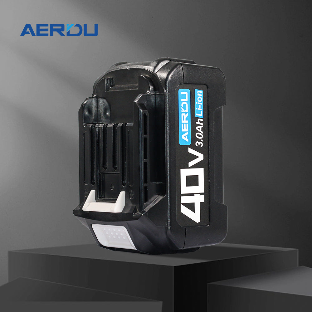 For Makita 10-Cell 40V 3.0A Battery – Max Power Replacement for Makita 40V Tools, Worldwide Use