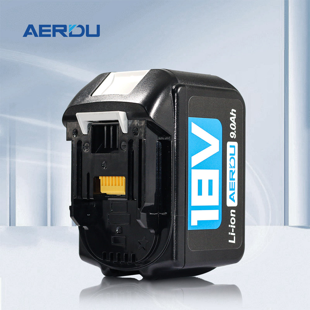 18V 9.0Ah Replacement Battery Compatible with Makita BL1840 BL1850 BL1860 BL1830 Lithium-Ion Battery Tools with LED Indicator