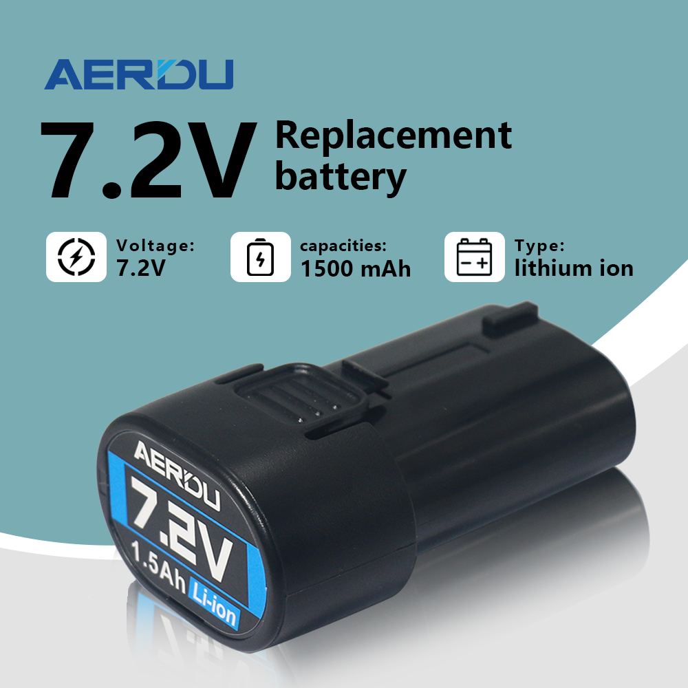 7.2V 1.5Ah Replacement Battery for Makita Cordless Tools – Full Compatibility