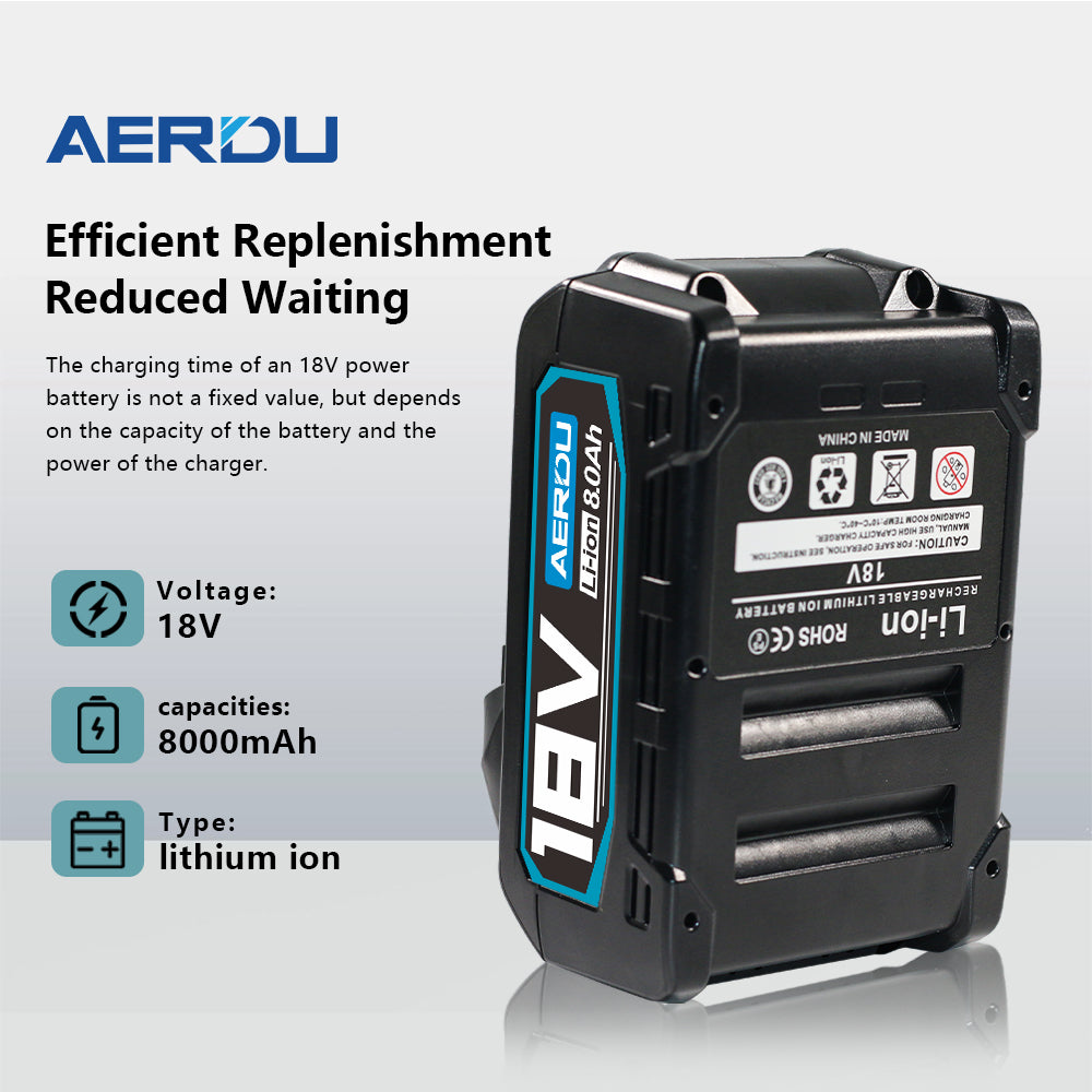 BL1850 18V 8.0Ah For Makita Lithium Ion Battery Pack