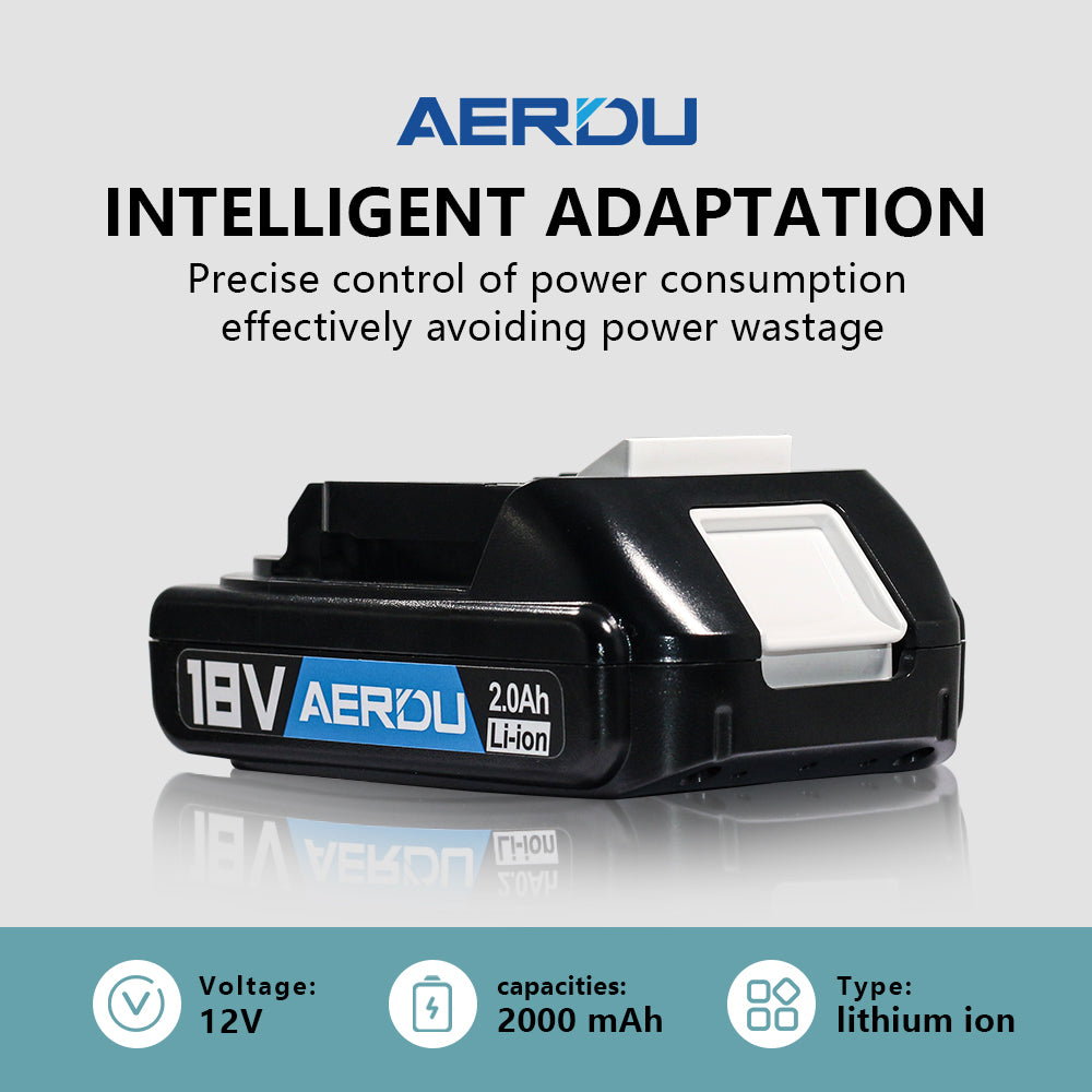 18 Volt For Makita BL1820B 18V Compact Lithium-Ion 2.0Ah Battery Pack