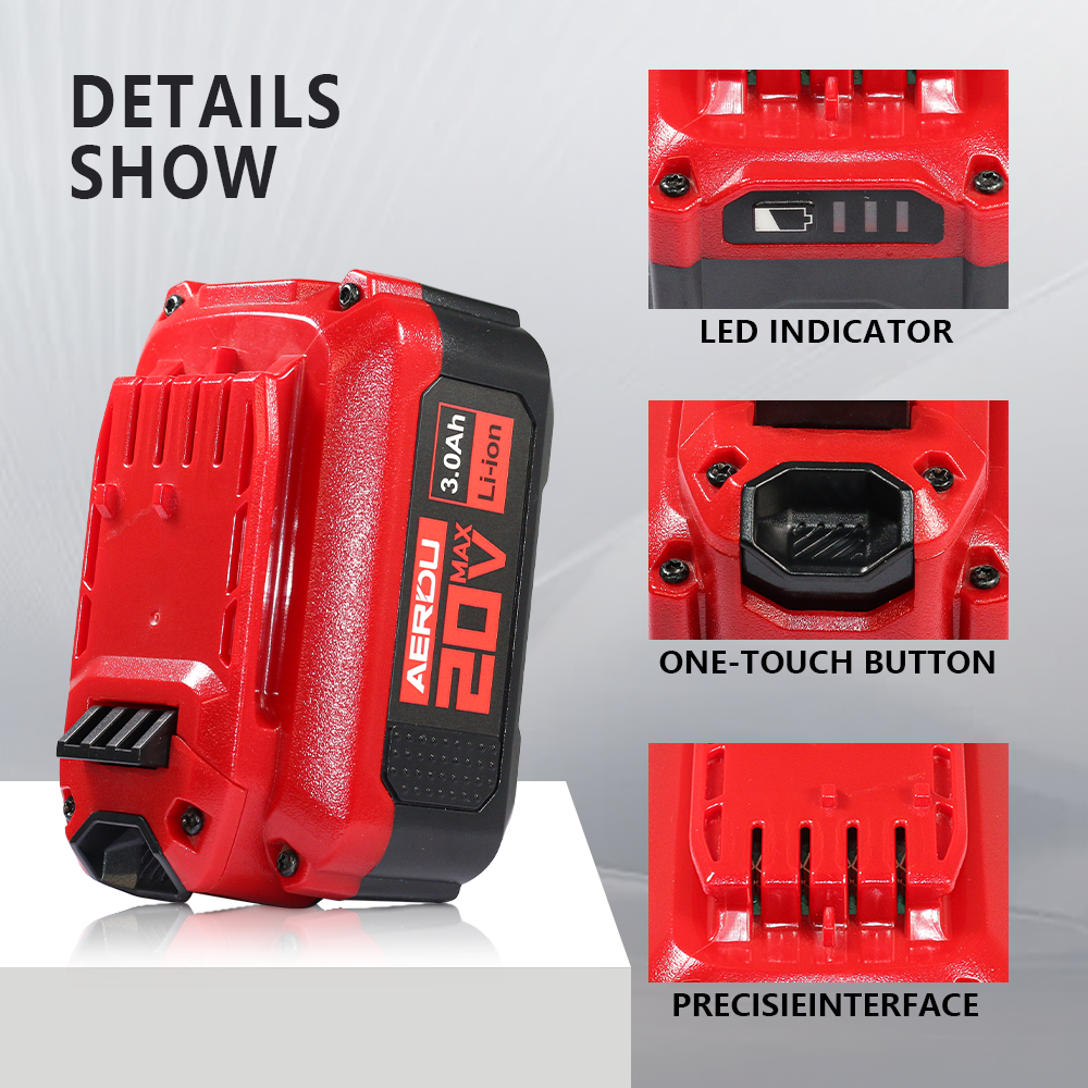 Power tool battery 18V 3.0Ah for DieHard