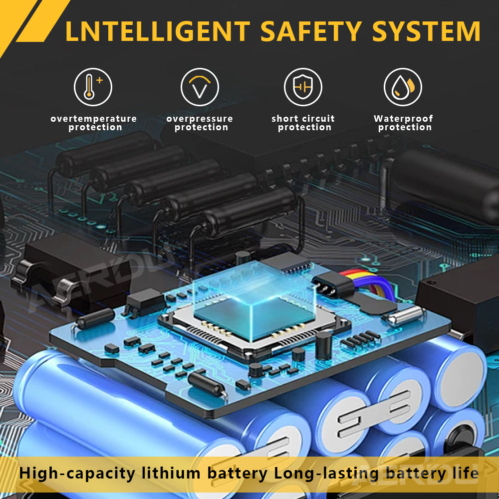 For Dewalt 12V 6-Cell 5.0A Battery – High-Performance for Heavy-Duty Impact Drivers/Rotary Tools