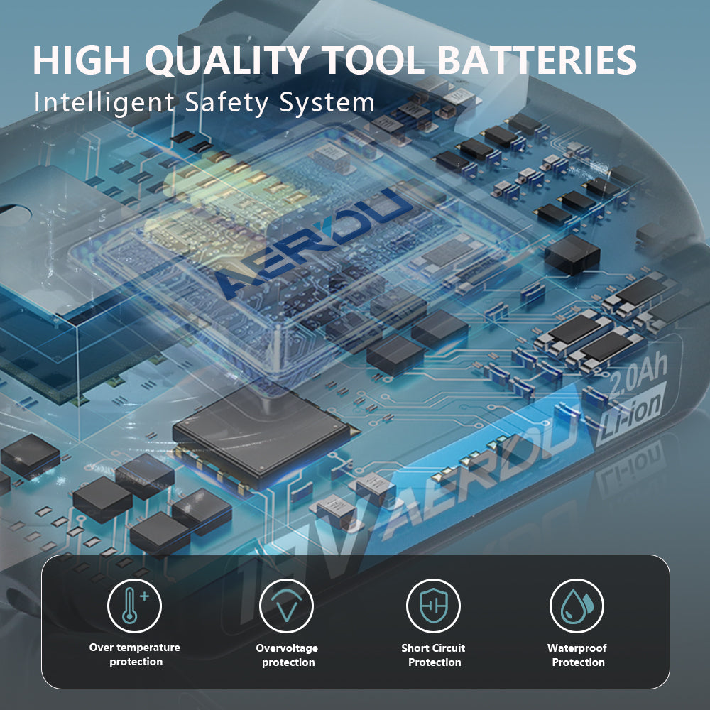 18 Volt For Makita BL1820B 18V Compact Lithium-Ion 2.0Ah Battery Pack
