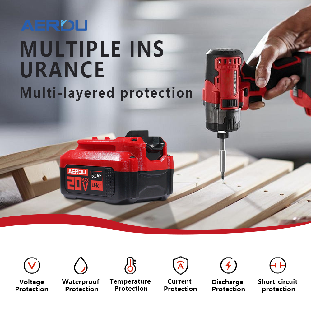 For DieHard 18V 5.0Ah Replacement tool Battery