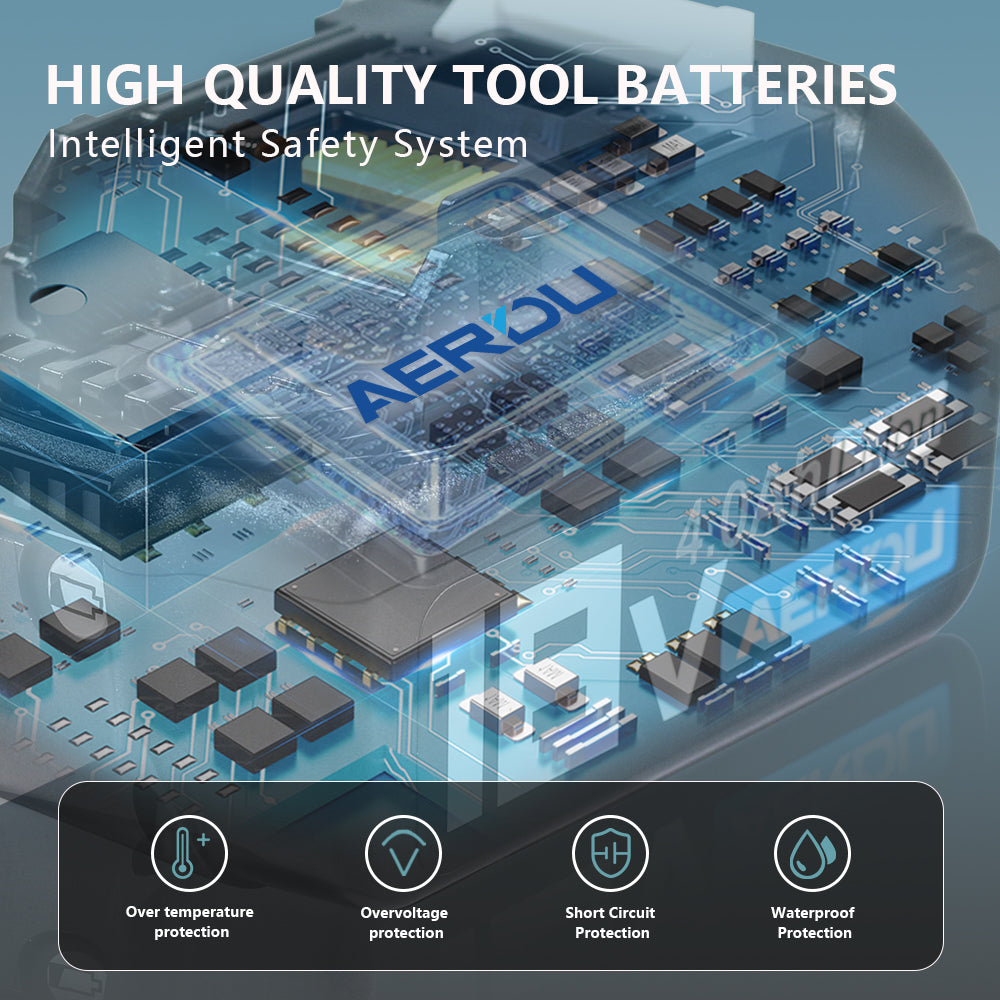 For Makita 10-Cell 18V 4A Type-C Battery – Dual-Purpose Super Fast Charger for Tools & Smart Devices, Global Use