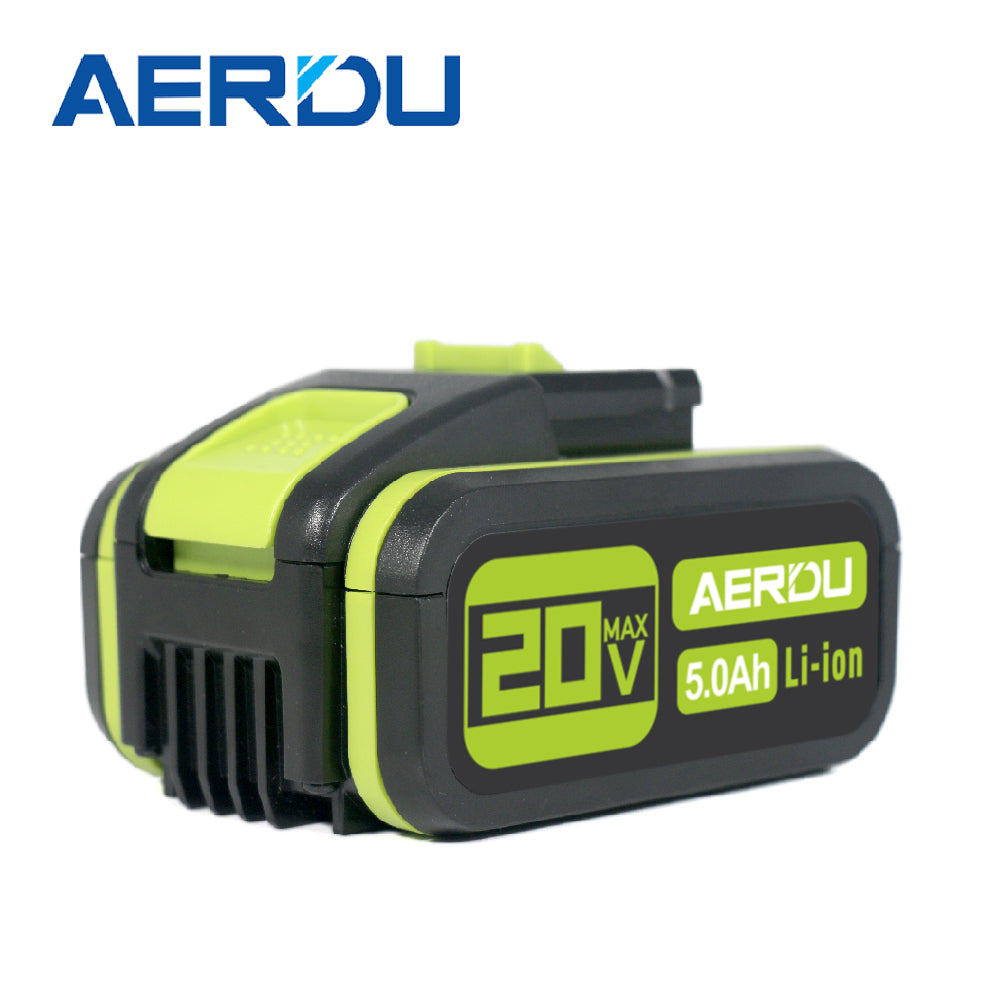 For Worx 18V(20V Max) 5.0Ah Li-ion Battery WA3551 – Fits Drills/Trimmers, Long-Runtime