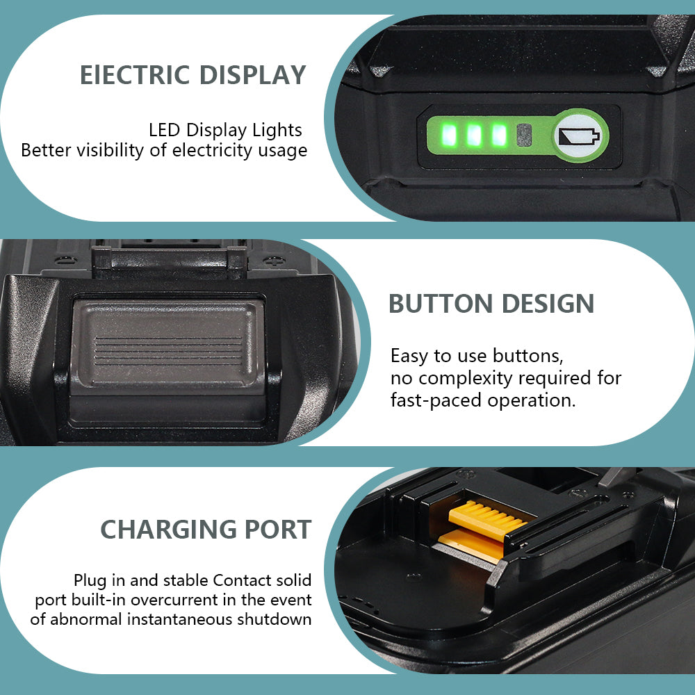 BL1850 18V 8.0Ah For Makita Lithium Ion Battery Pack