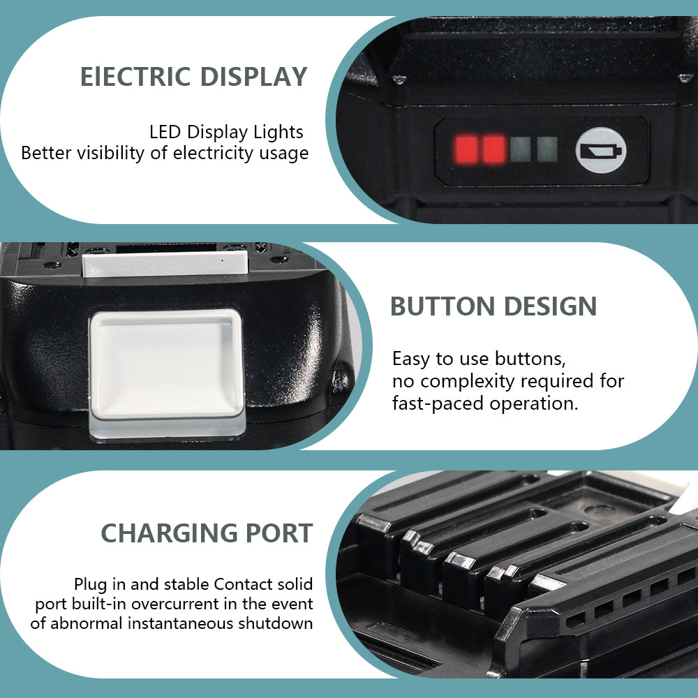 For Makita BL4030 40V Max 3 Ah Lithium-Ion Battery 21700