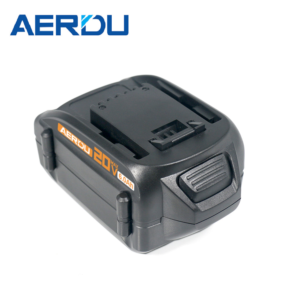 MAX 18V For Worx WA3512 18V 6.0 Ah high capacity battery with indicator