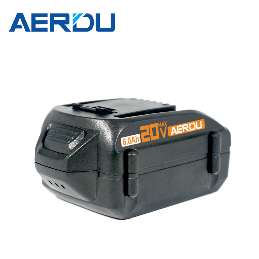 MAX 18V For Worx WA3512 18V 6.0 Ah high capacity battery with indicator