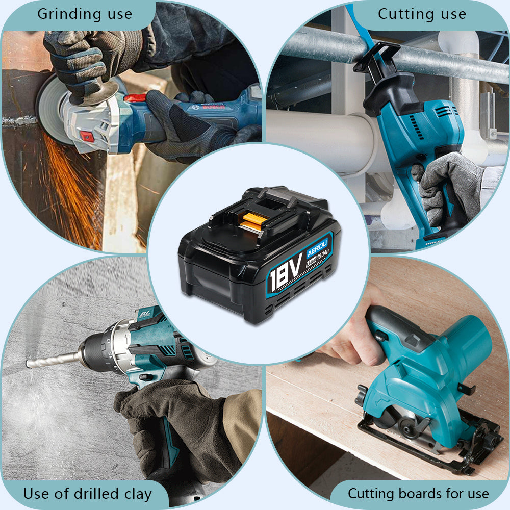 For Makita 21700 18V Lithium‑Ion 10.0Ah Battery