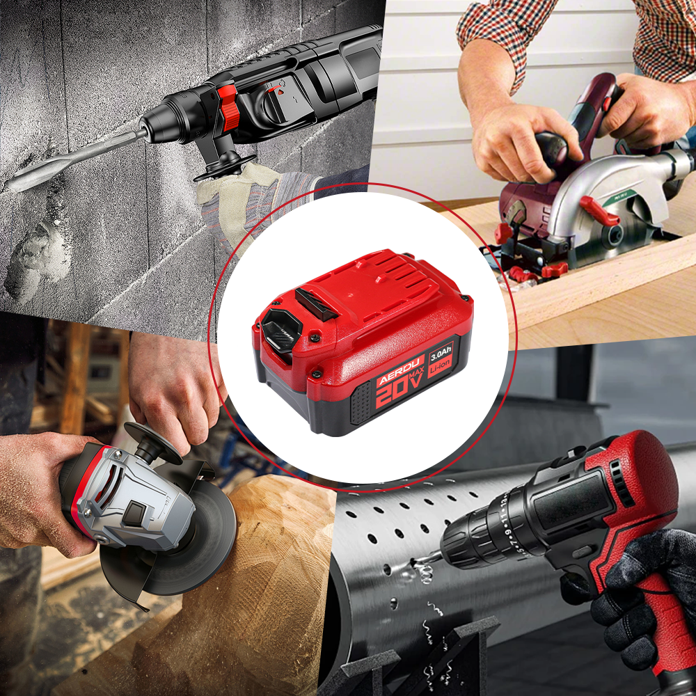 Power tool battery 18V 3.0Ah for DieHard