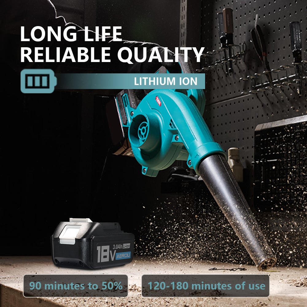 18V Lithium-Ion 3.0Ah Replace Battery for Makita BL1830 BL1840 18 Volt Tools