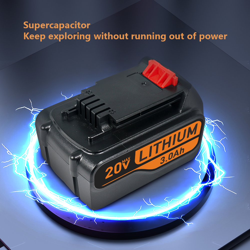 3.0Ah Lithium Battery Pack For Black&Decker 20V LB2X4020 – Long-Runtime Power Tools
