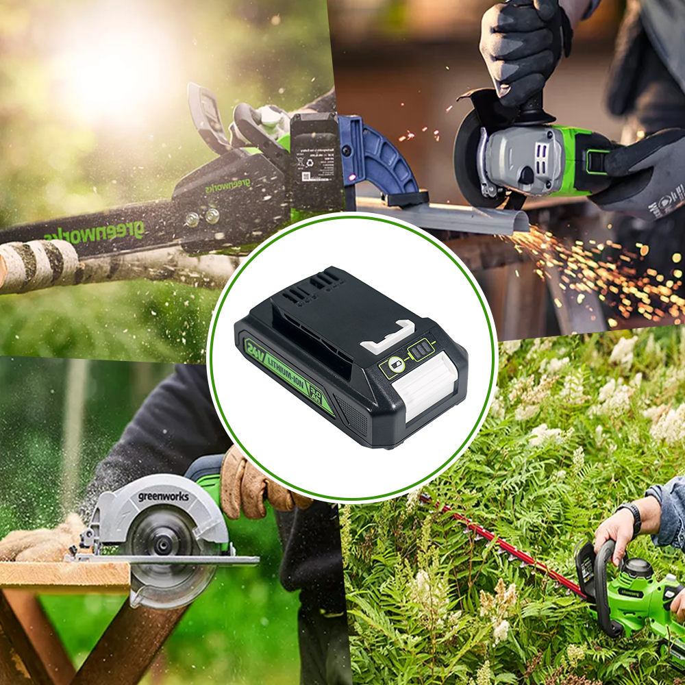 24V 3.0Ah Replacement Battery for Greenworks Battery 21342 20362 Fit for 24V Cordless Power Tools Lithium-Ion Battery ST48B2210 CS48L4410 BL48B2510 48HT24