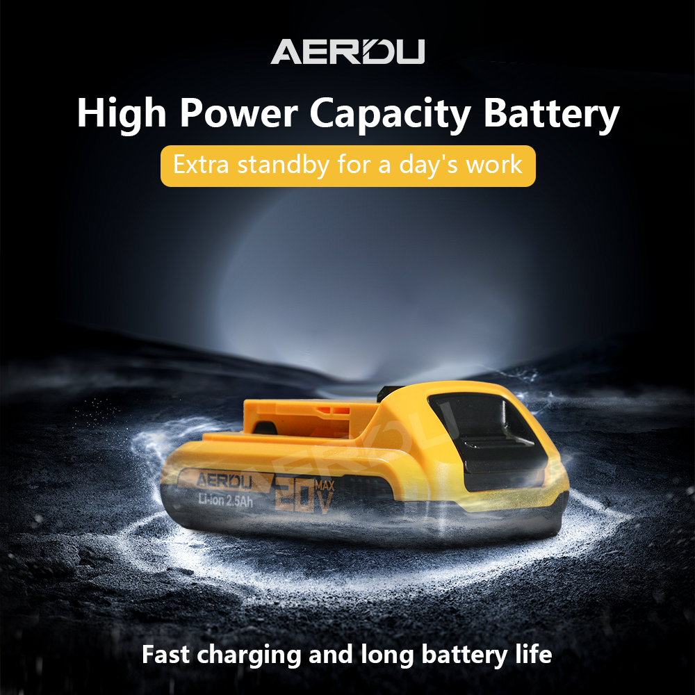For Dewalt DCB201 20V 2.5 An LITHIUM Battery Pack DCB207 DCB203