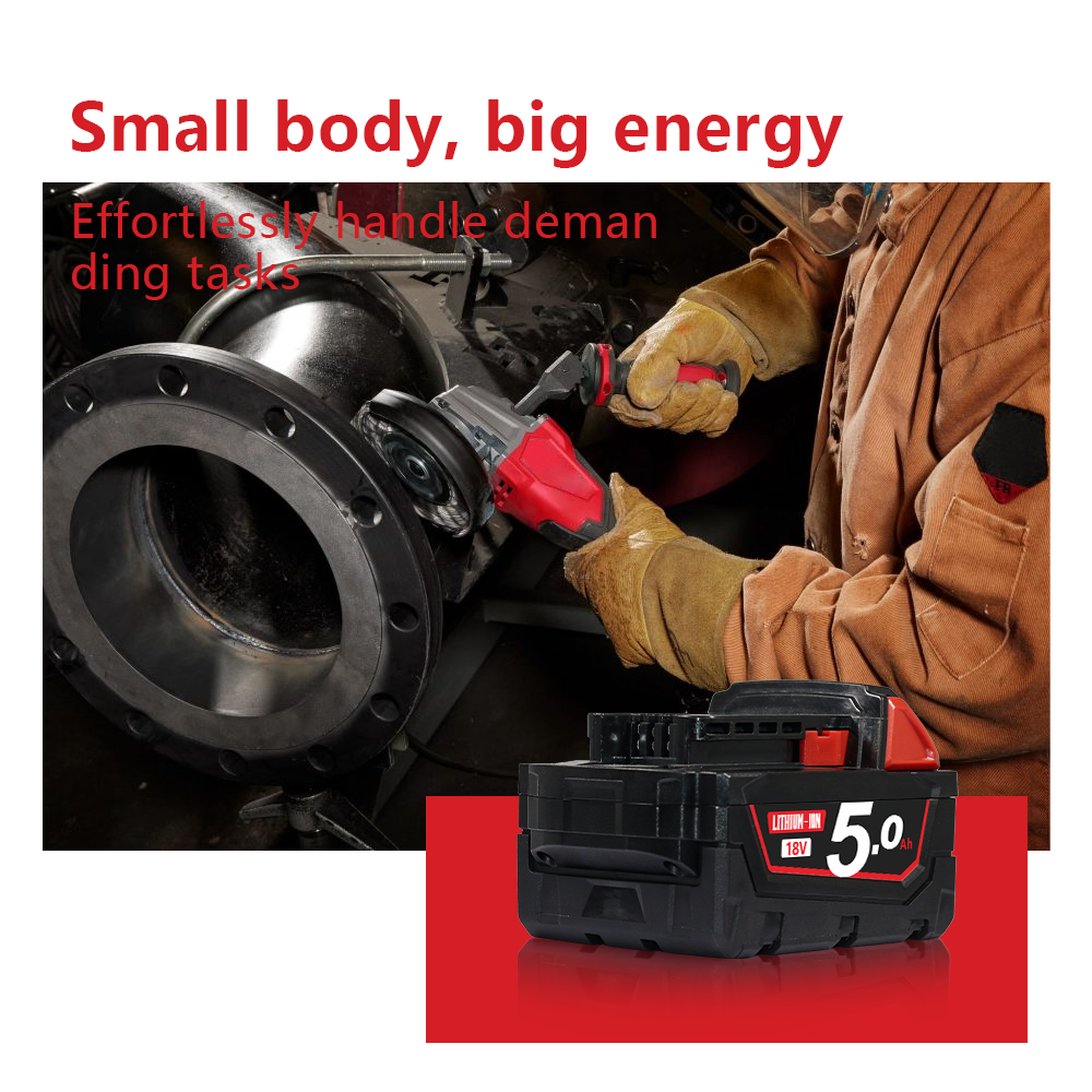 For Milwaukee M18 18V Lithium XC 5.0AH Extended Capacity Battery 48-11-1850