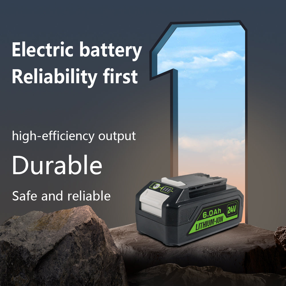 24V 6.0Ah For Greenworks 24 Volt Lithium Battery 20302 20672 20202 20322 20262 20292