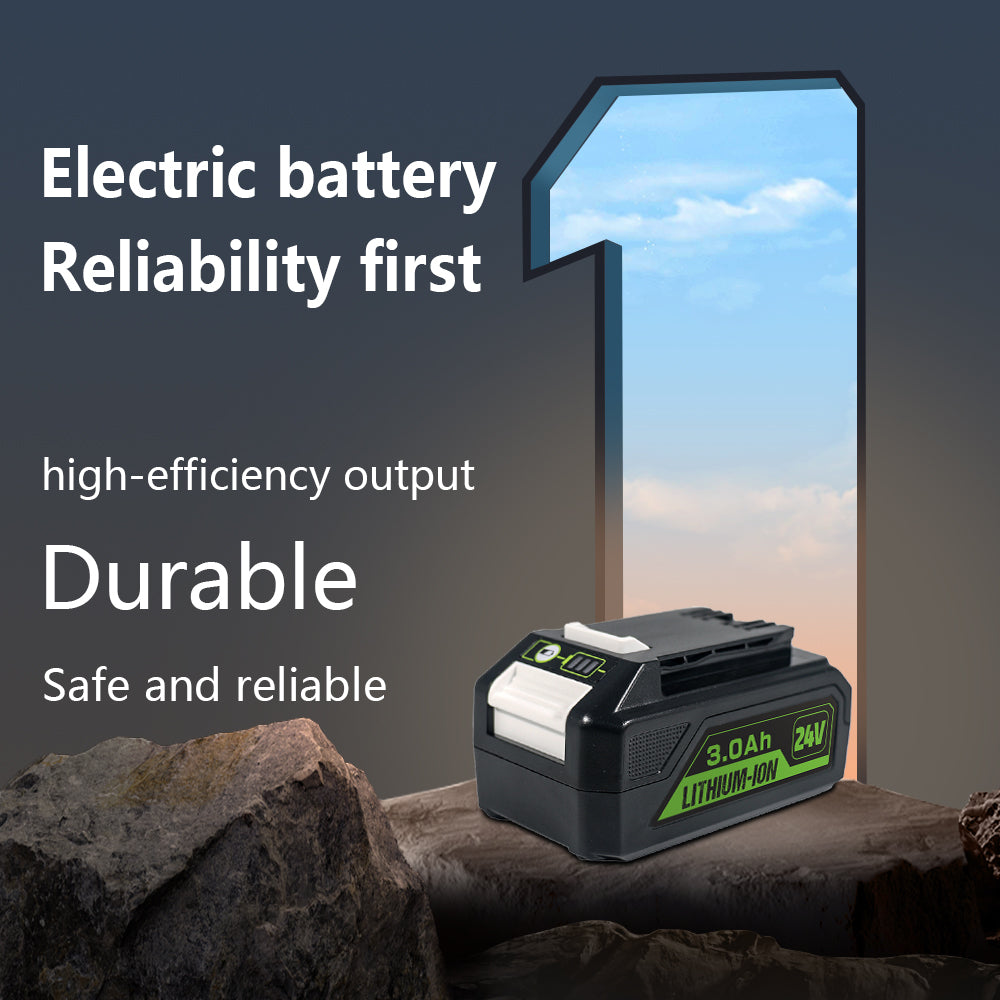 24V 3.0Ah For Greenworks 24 Volt Lithium Battery 20302 20672 20202 20322 20262 20292