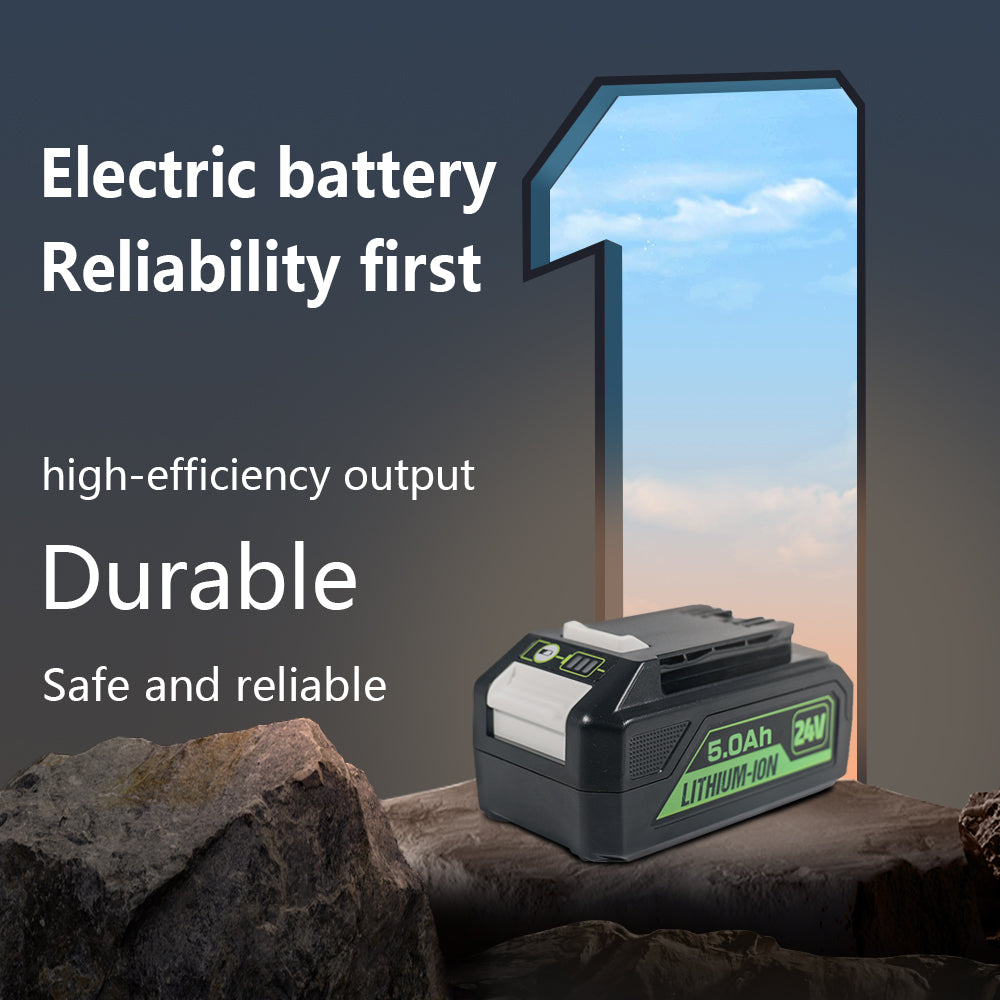 24V 5.0Ah For Greenworks 24 Volt Lithium Battery 20302 20672 20202 20322 20262 20292