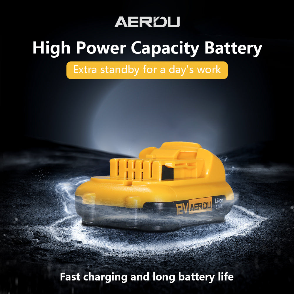 3.0Ah For DEWALT DCB120 DCB127 12V VOLT MAX Lithium Ion Battery DCB120B