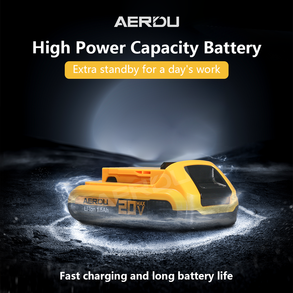 20V 1,5Ah for Dewalt DCB203 litiumionbatteripakke for DCD771 DCD790 DCF885