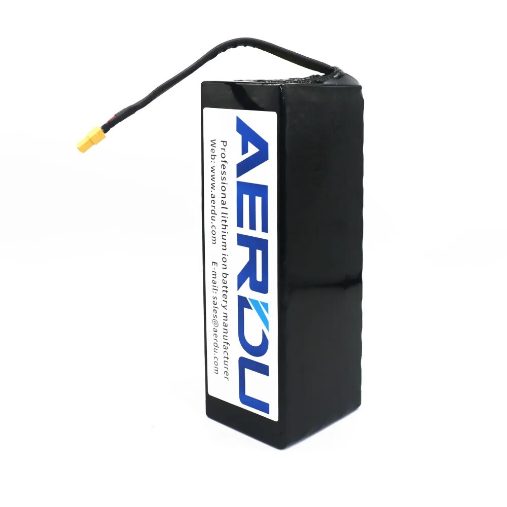 AERDU 36V 42V 20Ah 14Ah 12.8Ah 10.4Ah 8Ah 6Ah 18650 Rechargeable Lithium Battery for Electric bike Bicycle Scooter with BMS 30A