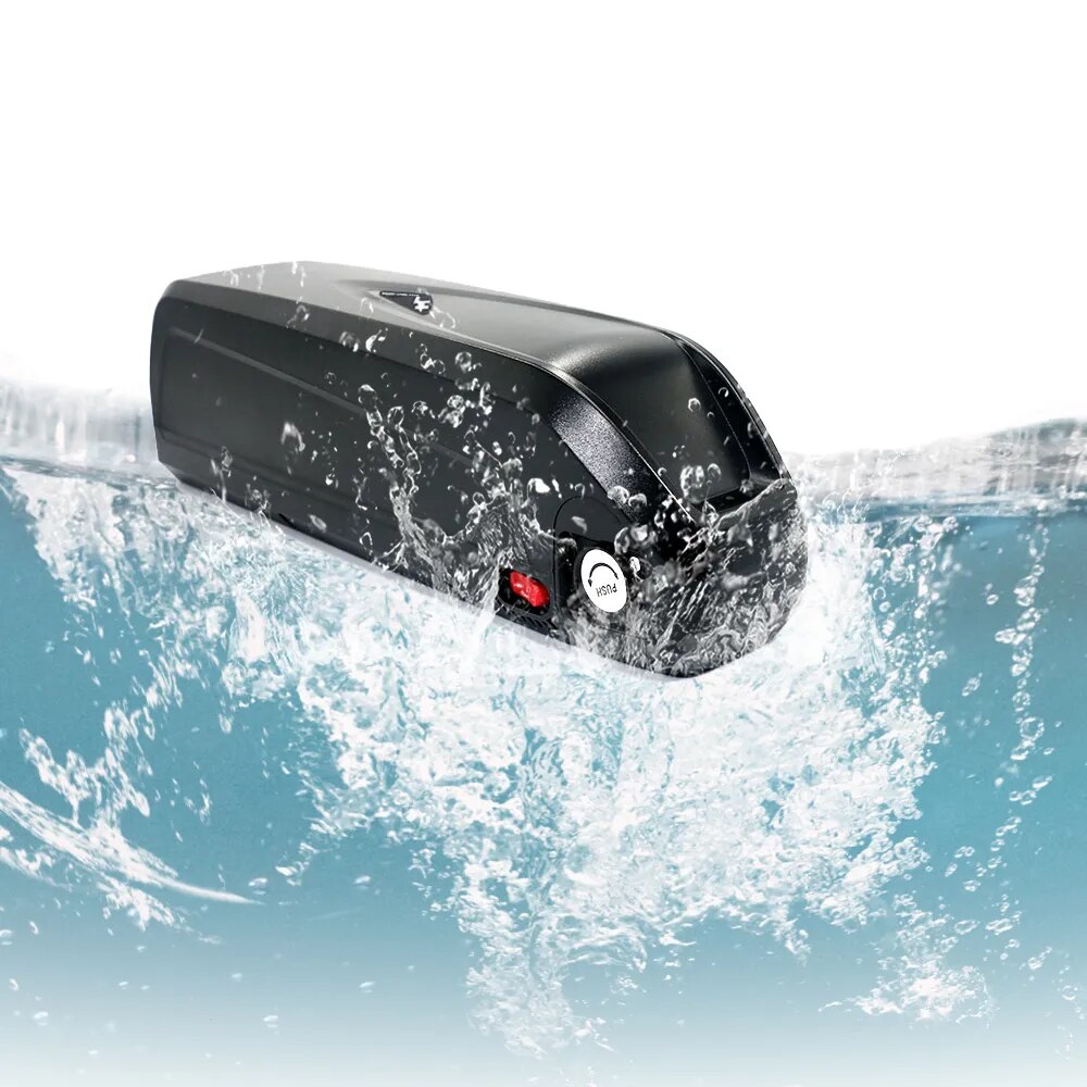 Originalt 48V 36V elsykkelbatteri 19ah 16ah 13ah 12ah 10ah 48V Hailong 1000W 750W 500W 18650 celler pakke elsykkel litiumion 
